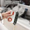 2 In 1 Multifunctional Cleaning Tool Reusable All-Purpose Scraper Brushes Window Sill Crevice Brushes for Windows Door Track Bathroom Kitchen view 4
