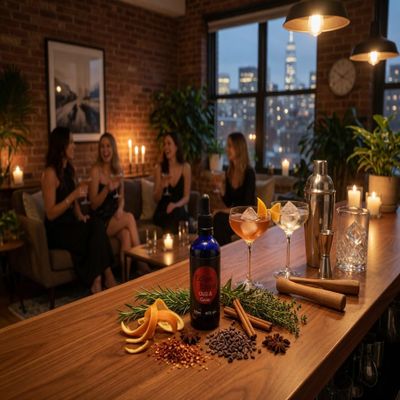 Black Bridge Distillery Eclipse Bitters, Cocktail Bitters, 100ml, 44% ABV (Chilli & Cacao Cocktail Bitters, Eclipse Bitters - Chilli & Cacao Cocktail Bitters)