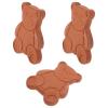 Alasum 3pcs Bear Sugar Keeper Sugar Preservation Discs Made of Pottery and Chips Moisture Absorbing Packs for Kitchen Food Storage Containers view 1