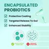 Swedish Nutra Encapsulated Probiotics Max 25 Billion CFU Liquid Probiotics with Vitamin C & L-Glutamine 9 Vegan Strains for Gut Health & Immune Support 500ml Sugar Free (33 Day Supply) view 3