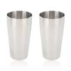2Pcs 750ml Milkshake Mixing Cup, 16cm/6.3in Stainless Steel Bar Shaker Cup Portable Large Capacity Hand Blender Malt Shaker forIce Cream, Fruit, Salad view 1