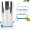 2Pcs 750ml Milkshake Mixing Cup, 16cm/6.3in Stainless Steel Bar Shaker Cup Portable Large Capacity Hand Blender Malt Shaker forIce Cream, Fruit, Salad view 3