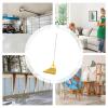 String Mop | Four-Section Detachable Aluminum Alloy Handle Cleaner,Hardwood Floor Mop - for Bathroom, Kitchen, Living Room, Bedroom, Balcony, Classroom, Dormitory, Apartment, Wood Floor, Home view 4