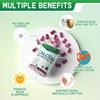 Calcium Magnesium Zinc Gummies - High Potency Enhanced Absorption view 2