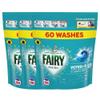 Fairy Non Bio Laundry Pods 60 Wash Gentle Washing Capsules for Sensitive Skin Powerful Cleaning Laundry Detergent Pods for Everyday Use x3 view 1