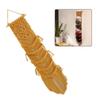 Wall Mounted Hat Rack Boho Cap Organizer Macrame Baseball Cap Holder Space Saving Hat Storage Cotton Hat Display Stand Entryway Hat Hanger A Shape (5175//) view 3