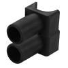 Alasum Wheelchair Rail Parts U-Shaped Replacement 2pcs Seat Adapter with Versatile Design High Load Bearing Capacity and in Suitable for Wheelchairs and Transport Chairs Homes view 1