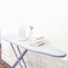 Silver Ironing Board Cover Heat Resistant Cotton Coated Pad with Reflective for , Non-for Scorch Protector for Laundry, Washable Drawstring Fit (130*46cm) view 3