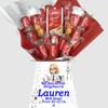 Chocolate Bouquet Gift Exam Results, GCSE, A Level, Study Package, SATS, Good Luck, Well Done, You Did It (personalise with ANY message and choose an Avatar!) [Compatible With Biscoff]