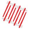 IMUSINICE 8pcs Dual Head Soft Toothbrush Dentures Accessories with Portable Size and Versatile Use for Effective Denture Cleaning Oral Care view 1
