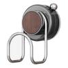 Vacuum Suction Hooks No Drill Wall Mount J Hooks Heavy Duty Reusable for Hangers for Bathroom Shower Kitchen Towel Hat Key Organiser Moisture (D) view 1