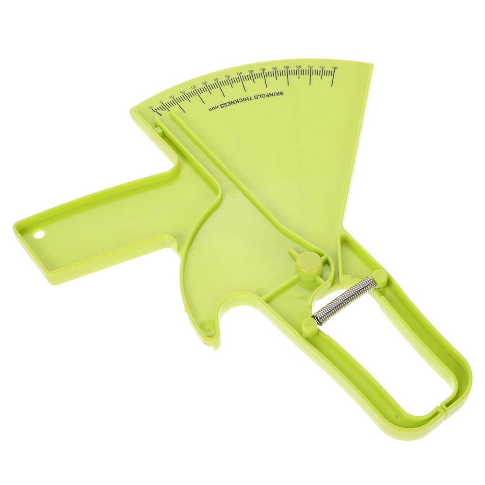 AMUSLESUR Body Fat Calipers for Accurate Body Fat Percentage Measurement at Home, Precision Plastic Skinfold Caliper with Easy to Clean Design, for Fitness Tracking and Personal Trainers