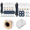 Replacement Parts Kit for Robot Vacuum for C20, Includes Main Roller Brush, Side Brushes, for HEPA , Dust Bags & Microfiber Mop Pads for (B) view 2