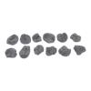 Robot for Cleaning Cloths Replacement Pads for Liectroux YW610 HCR-10 HCR-09, Washable Microfiber Wiping Cloth, Soft Non-Scratch Fabric for view 1