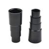 for Vacuum Adapter Hose Connector, Power Tool Dust Extraction Fitting Reducer, Adjustable 21mm to 35mm Workshop Vacuum Cleaner Attachment for view 3