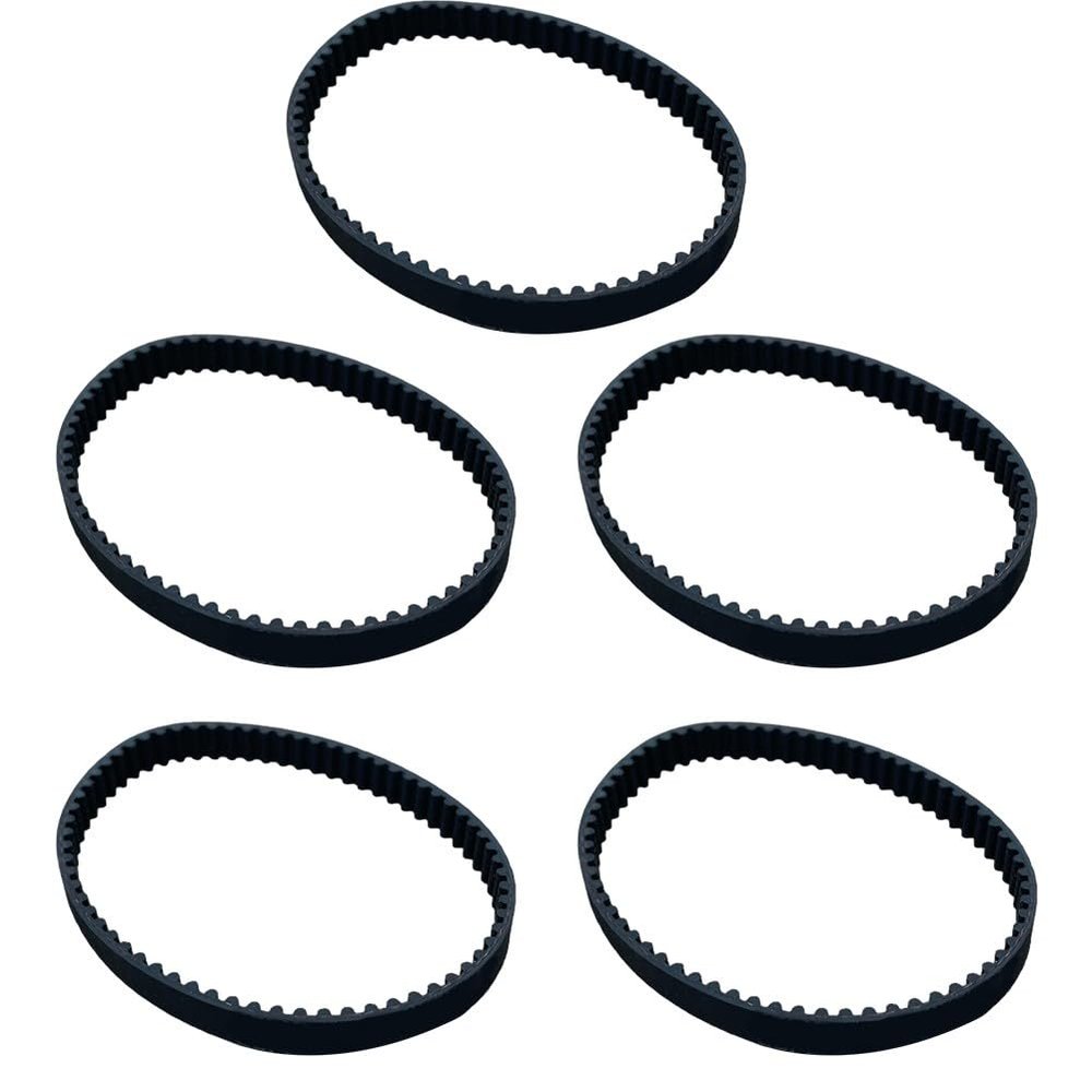Pack Vacuum Cleaner Belt for -201-6. Rubber Replacement Part Compatible with for UH72400 UH72401 Upright Cleaner Motor to for Brush Roll Drive Belts