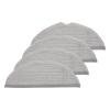 Replacement Mop Pads for Mova and Plus Robot Vacuum, Washable Microfiber Cleaning Cloths, Reusable Floor Wipes for Pet Hair and Dust Removal,