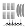 Replacement Parts Kit for Vexilar for Cleanova for W7 W11 Vacuum Cleaner, Includes Side Brushes Microfiber Mop Cloths for Pet Hair Hard Floors Corner view 3