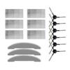 Replacement Parts Kit for Vexilar for Cleanova for W7 W11 Vacuum Cleaner, Includes Side Brushes Microfiber Mop Cloths for Pet Hair Hard Floors Corner view 4