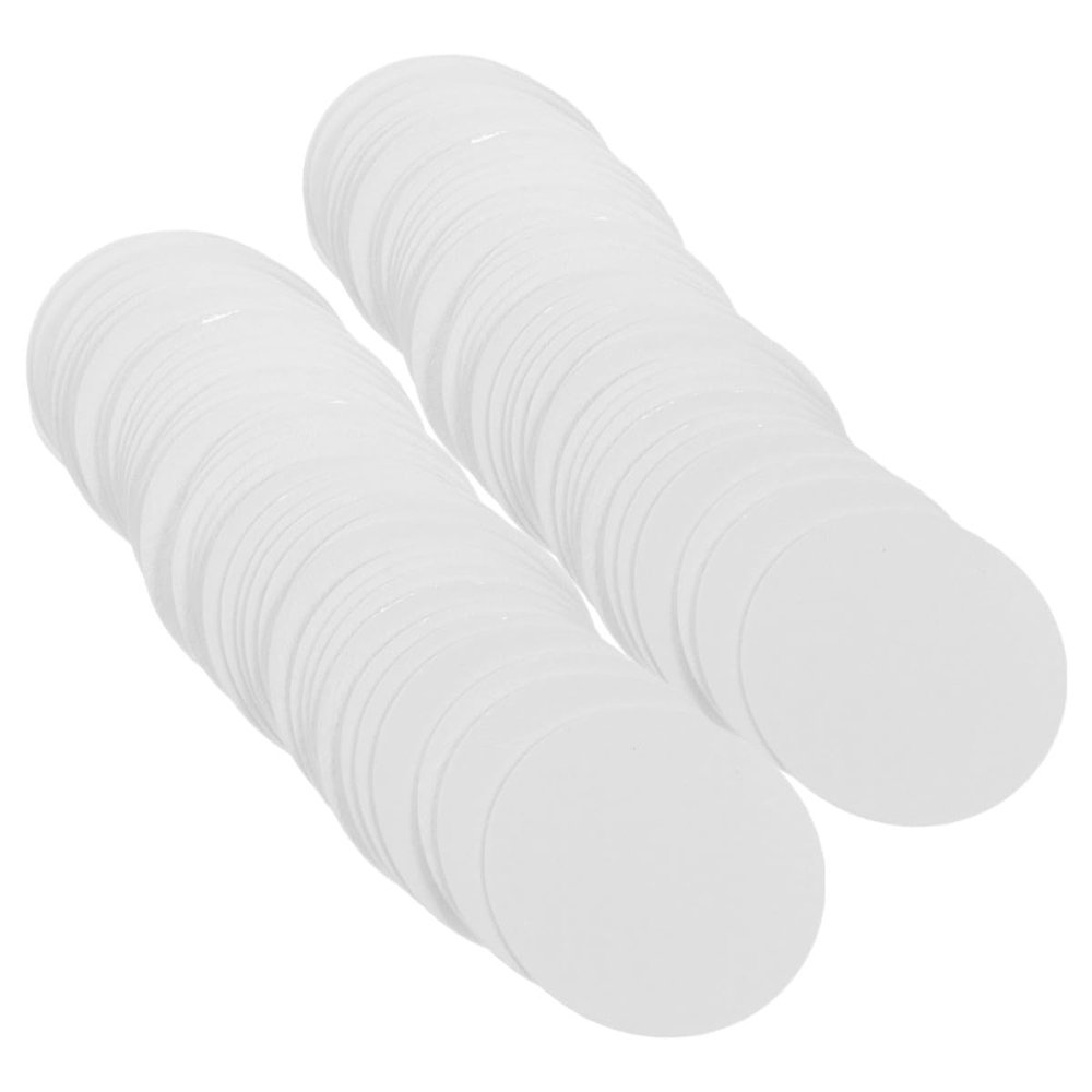 Beatifufu 100pcs Plant Fibre Absorbent Sheets High Efficiency Moisture Absorption Portable Design for Food Containers and Chip Cans Drying Sheet for Food Storage