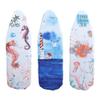 Padded Ironing Board Cover, Thickened Cotton Ironing Mat with Elastic Fit, Anti-Scald Heat Resistant Board Protector, Machine Washable Laundry (Seafish) view 2