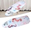 Padded Ironing Board Cover, Thickened Cotton Ironing Mat with Elastic Fit, Anti-Scald Heat Resistant Board Protector, Machine Washable Laundry (Seafish) view 3