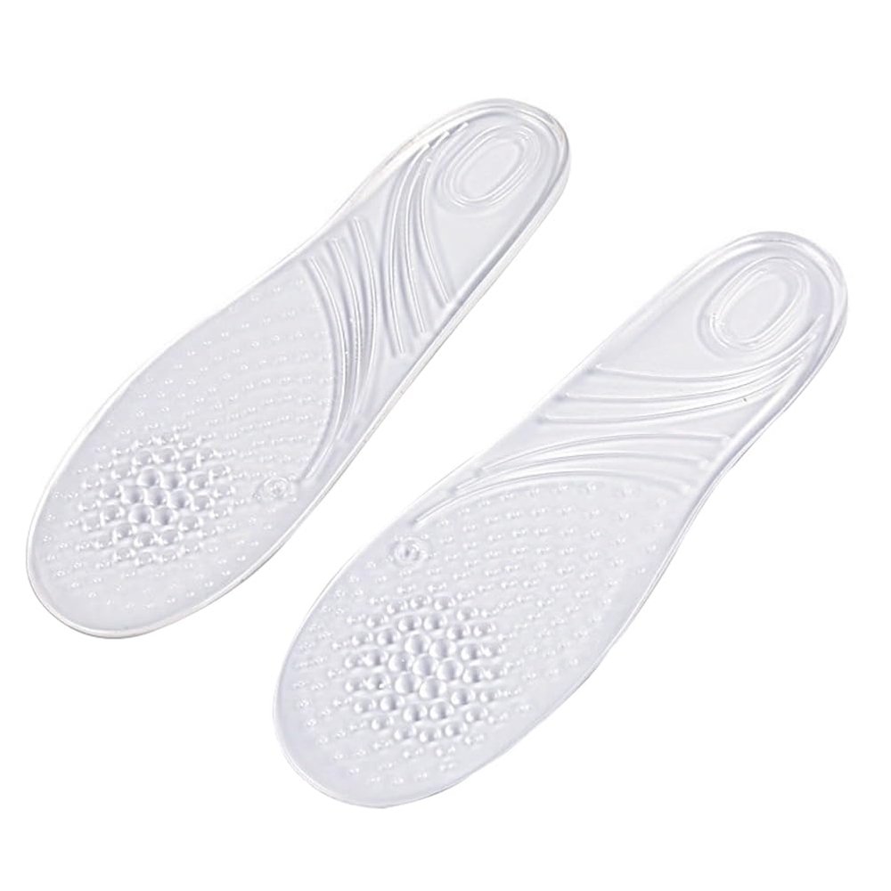 JOYOFREELY Silicone Arch Pad Invisible Massaging Insoles for Foot Massage Insoles for Shoes for Women