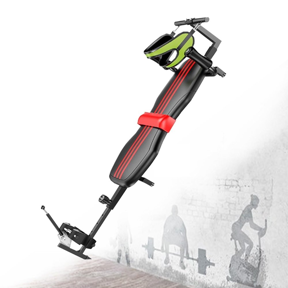 Adjustable Back Stretch Bench for Cervical Traction and Posture Correction, Lumbar Massage Inversion Table