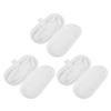 Baluue 3pcs Portable Water Flosser Box Hard Shell Case for Oral Irrigator Nozzle Organizer Travel-Friendly Storage Container Compatible with Electric Flossers view 1