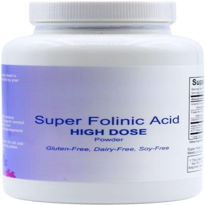 Super Leucovorin High-Dose Powder-Reduces social anxiety