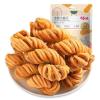 Brown sugar sweet Fried Dough Twists, Tianjin flavor Fried Dough Twists, Chinese traditional Dim sum, sesame pastry, crisp biscuits, substitute breakfast, casual snack (Tianjin flavor,1 bag) view 1