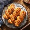 Brown sugar sweet Fried Dough Twists, Tianjin flavor Fried Dough Twists, Chinese traditional Dim sum, sesame pastry, crisp biscuits, substitute breakfast, casual snack (Tianjin flavor,1 bag) view 4