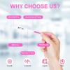30 Pack Ovulation Test Strips with Reusable Pee Cup Sensitive Fertility Test Kit to Know Your Most Fertile Days 3MM LH Test Strip view 3