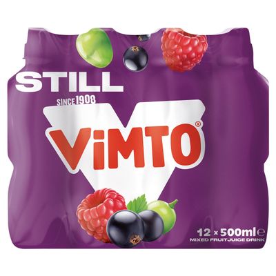 Vimto Still Mixed Fruit Juice Drink 12 x 500ml