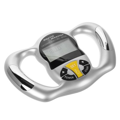 COOLHIYA Body Fat Measuring Instrument Digital Body Fat Monitor LCD Screen and Bmi Analysis Tool