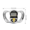 COOLHIYA Body Fat Measuring Instrument Digital Body Fat Monitor LCD Screen and Bmi Analysis Tool view 2