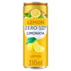 Italian Sparkling Variety Drink 330ml Zero Lemon, Peach & Clementine Flavours, Sugar-Free Carbonated Soft Drinks, Refreshing Beverage Pack - snplg (6 x Cans, Zero Lemon 330ml) view 2