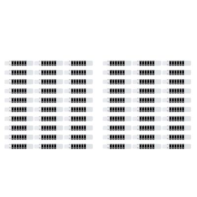 Mcnhbdgg 90 Pcs Forehead Thermometer Strips Adhesive Thermometer Strips Reusable Thermometer Stickers Discoloration Sticker