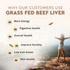 Grass Fed Beef Liver Capsules - Provides Energy - Fat Free view 4