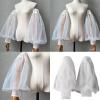 JDNH Elasticated Bridal Arm Sleeves Premium Lace Coverage for Formal Ceremonies and Receptions Lace Arm Cover Sleeves for view 2