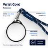 Dopper Wrist Cord - Black Mug Ring - Midnight Silver - Carry Strap for Travel Mug - Robust Hand Strap Perfect for on the Go view 3