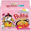 Samyang Buldak Carbonara Instant Noodles 130g (Pack of 5) Korean Spicy Creamy Carbonara Ramen (Pink Pack) | Hot Chicken Flavour Noodles | Perfect for Spice Lovers | Popular Korean Favorite view 4