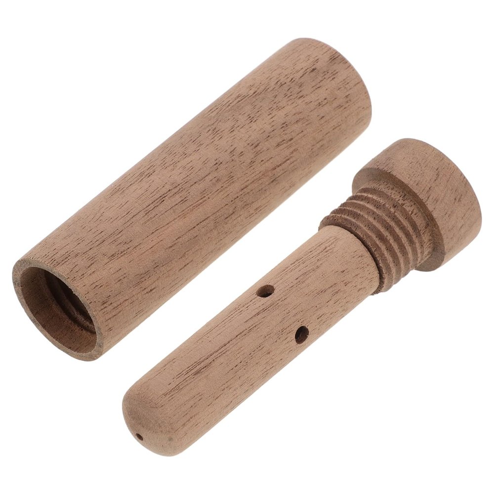 Abaodam Aromatherapy Nose Stick Wooden Essential Oil Inhalers Brown Tube for Natural Breathing Support and Portable Use