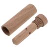 Abaodam Aromatherapy Nose Stick Wooden Essential Oil Inhalers Brown Tube for Natural Breathing Support and Portable Use view 1