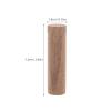 Abaodam Aromatherapy Nose Stick Wooden Essential Oil Inhalers Brown Tube for Natural Breathing Support and Portable Use view 2
