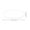 PHENOFICE Leakproof Silicone Lunch Box Seal Replacement Ring Gasket Heat Resistant Microwave Safe White for Bento Food Storage Containers view 2