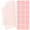 EXAOMBLE Grease Proof Sandwich Wrap Papers 50 Sheets Pink Vertical Stripes for Burgers Cake and Food Packaging view 1