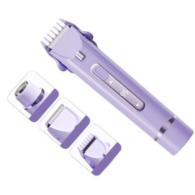 Cordless Electric Trimmer for Intimate Areas Portable Washable Hair Removal Device Intimate Area Groomer for Women and Men Rechargeable Quiet