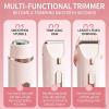 Cordless Electric Trimmer for Intimate Areas Portable Washable Hair Removal Device Intimate Area Groomer for Women and Men Rechargeable Quiet view 3