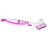 Baxnore Double Sided Denture Toothbrush for False Teeth Cleaning Dual Head Denture Brush for Removable Partial Complete Dentures Safe Plastic Material view 4